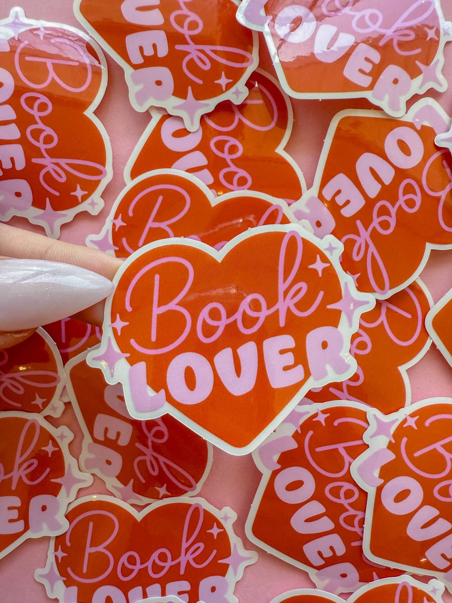 Book Lover Vinyl Sticker