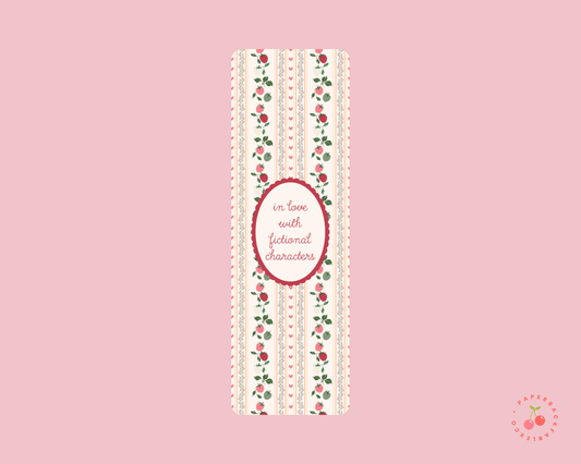 In Love With Fictional Characters - Bookmarks