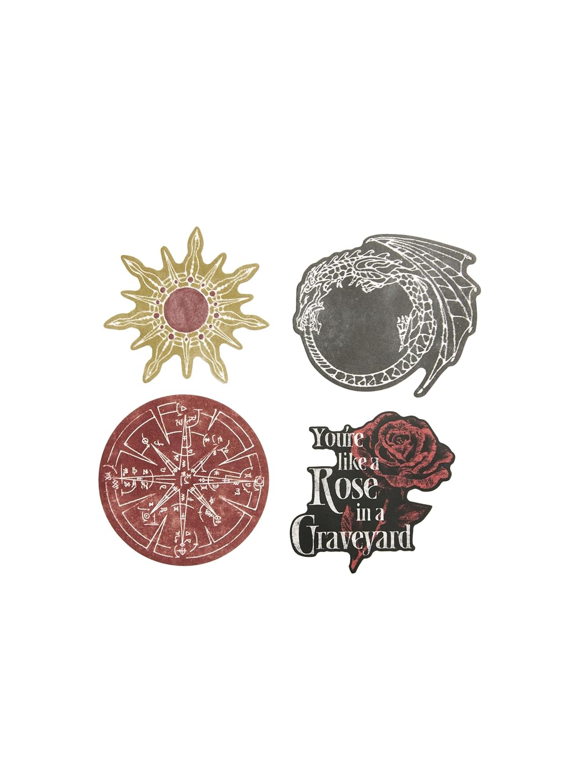 Alchemised Stickers - Sticker Set of 4