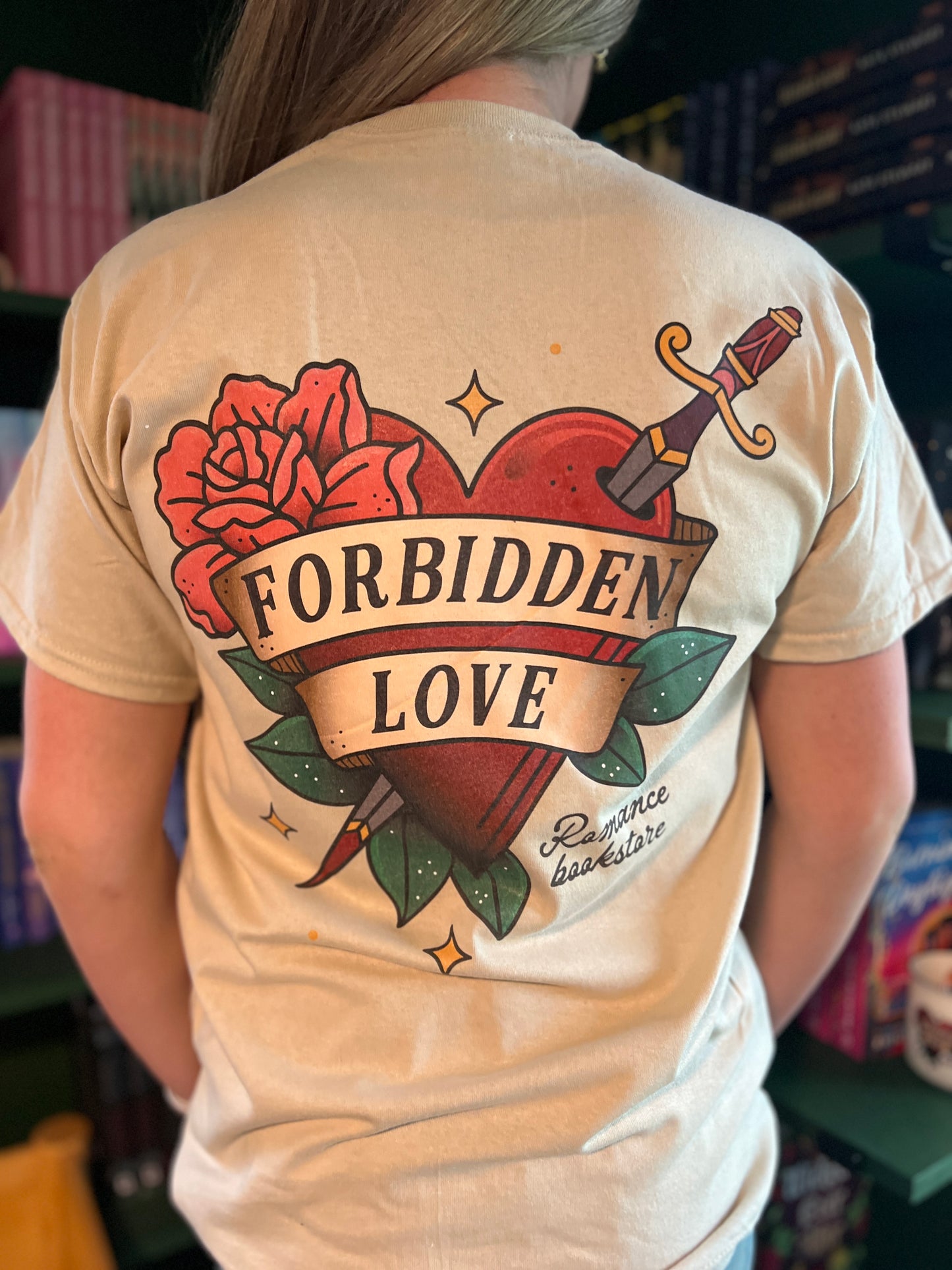 Forbidden Love Heart Logo TShirt