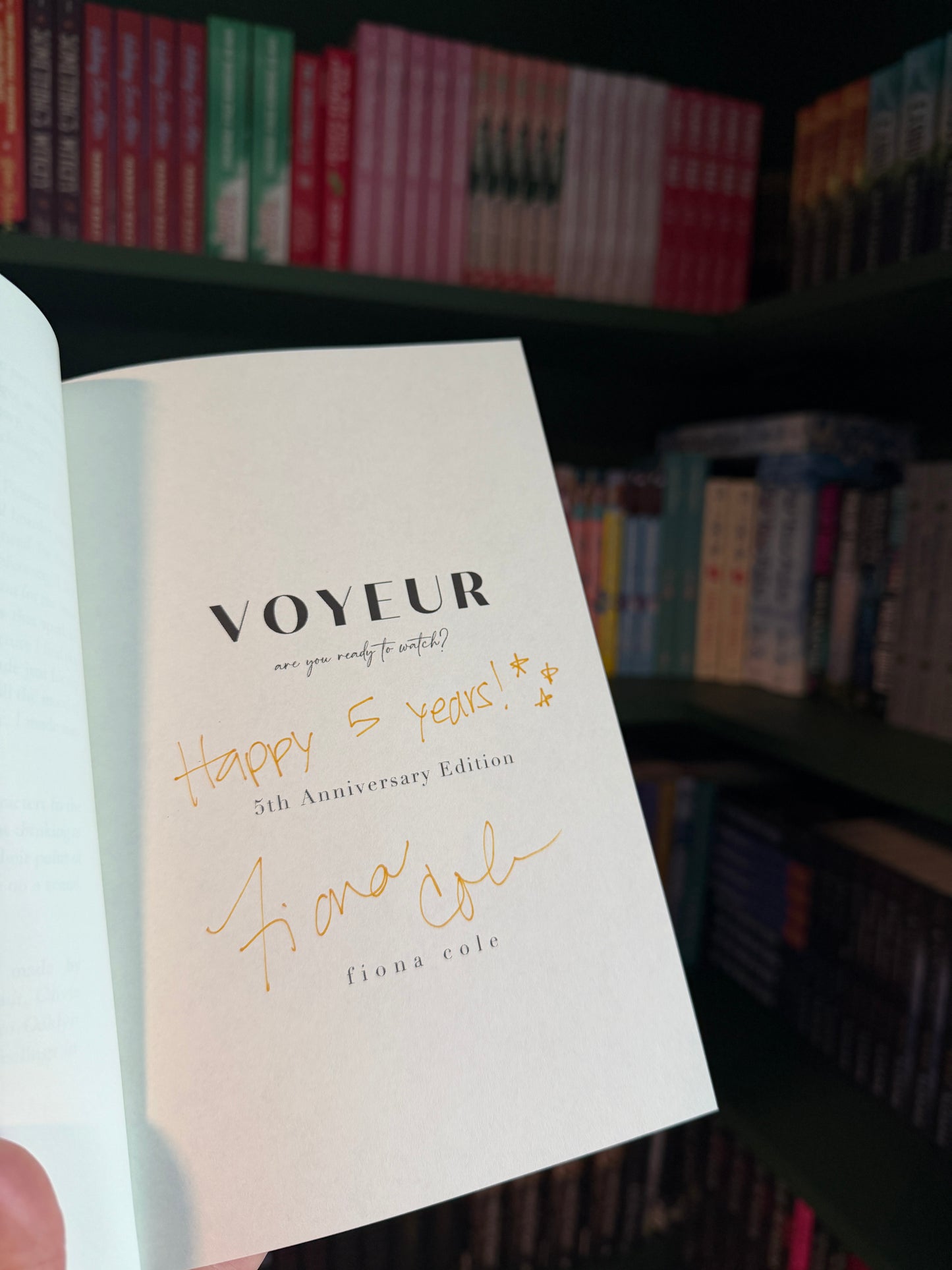 Voyeur by Fiona Cole - Signed WOUNDED