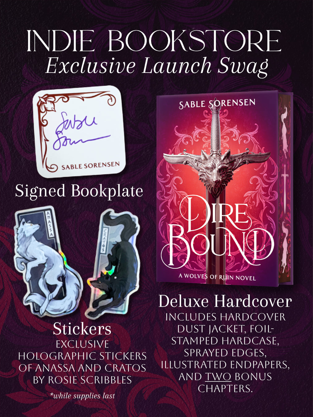 PREORDER Dire Bound (Deluxe Edition) by Sable Sorenson